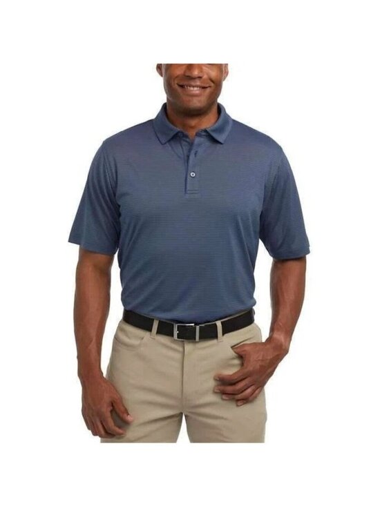Pebble Beach Other - Pebble Beach Men's Size L Dry-Luxe Performance Polo Shirt Blue N1401